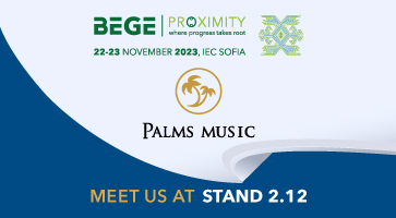 Palms music ще представи услугите си на най-голямото изложение на развлекателната индустрия – BEGE 2023